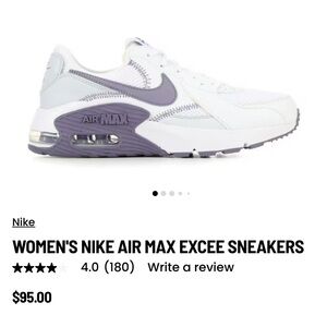 NWOT Women’s Nike AirMax Excee Size 8.5